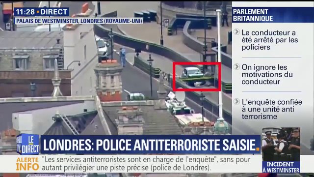 Londres: J'ai vu deux policiers courir jusqu'à Westminster , raconte un témoin