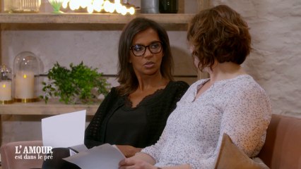 EXCLU AVANT-PREMIERE - L'amour est dans le pré (M6) la candidate Aude se confie un peu plus à Karine - Regardez