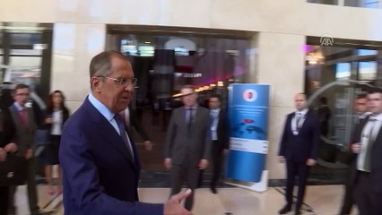 Çavuşoğlu, Rusya Dışişleri Bakanı Lavrov ile bir araya geldi - ANKARA