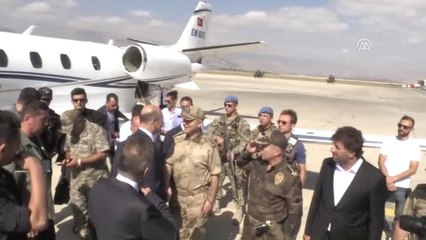 İçişleri Bakanı Soylu, Kalana Üst Bölgesinde İncelemelerde Bulundu (1)