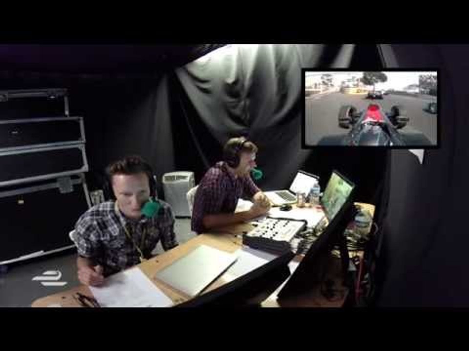 Inside the Monaco ePrix commentary box
