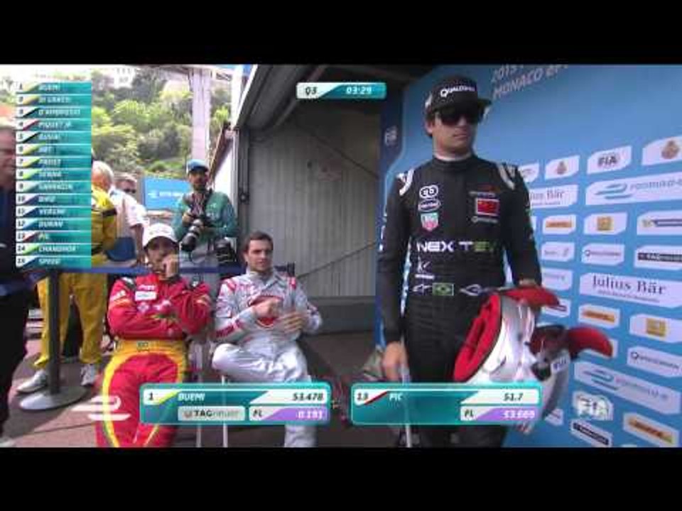 Monaco ePrix - qualifying highlights