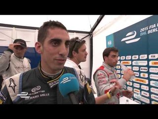 DHL Berlin ePrix - Sebastien Buemi post-race interview