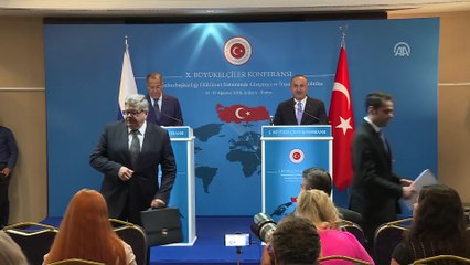 Çavuşoğlu : 'Vatandaşlarımızın vize sorunu yaşamadan Rusya’yı ziyaret etmesini arzuluyoruz.' - ANKARA