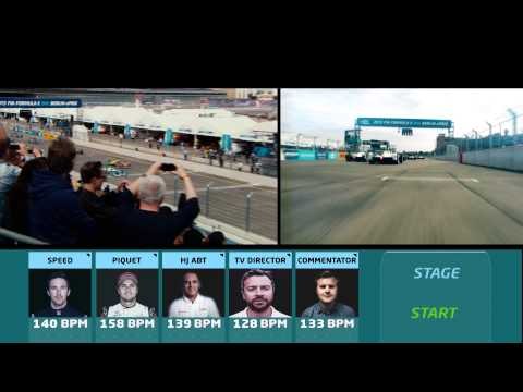 Commentator, TV Director, Team Boss AND Drivers wear heart rate monitors!