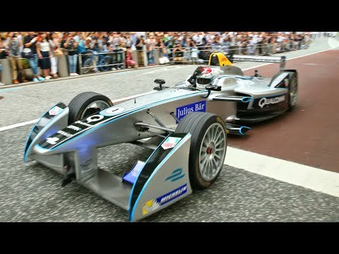 Formula E Driving The Streets Of Tokyo
