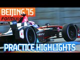 Incident-Packed Practice Highlights - (Beijing ePrix)