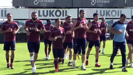 Trabzonspor, Sivasspor maçı hazırlıklarını sürdürdü