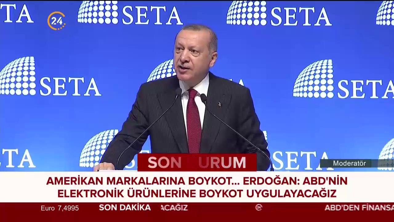 "Onların Iphone'u varsa ülkemizin Vestel'i var"
