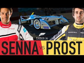 Formula E Race Off Announcement - Senna vs. Prost (Forza 6 eSports)