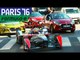 Jean-Eric Vergne Drives Formula E Car In Paris Traffic!