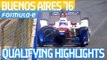 Wall-To-Wall Action: Buenos Aires 2016 Qualifying Highlights - Formula E