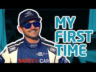 My First Time! w/ Bruno Correia - Formula E