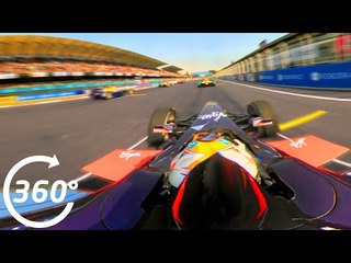 360° Video: Mexico City Onboard Race Start - Formula E