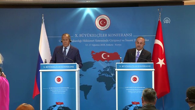 Çavuşoğlu : 'Artık bu kabadayılık devrinin bitmesi gerekiyor' - ANKARA