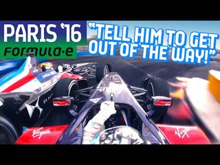 Unseen Onboards & Team Radio From Paris ePrix! - Formula E