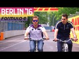 Sebastien Buemi & Sam Bird BMW i Berlin Circuit Recce - Formula E