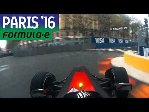 Paris Onboard Hot Lap - Stephane Sarrazin - Formula E