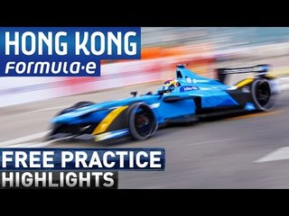 HKT Hong Kong Free Practice Highlights - Formula E