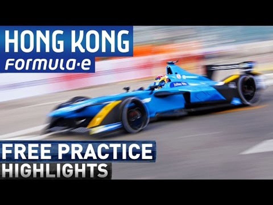 HKT Hong Kong Free Practice Highlights - Formula E