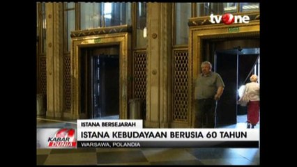 Pesona Istana Budaya di Warsawa