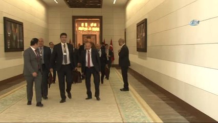 Cumhurbaşkanı Erdoğan, Irak Başbakanı İbadi'yi Kabul Etti