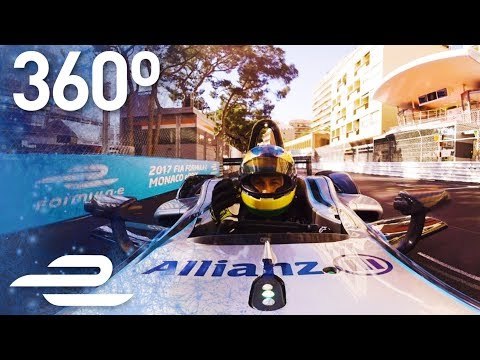 360 Video: Monaco Tour & Onboard Hot Lap With Bruno Senna - Formula E