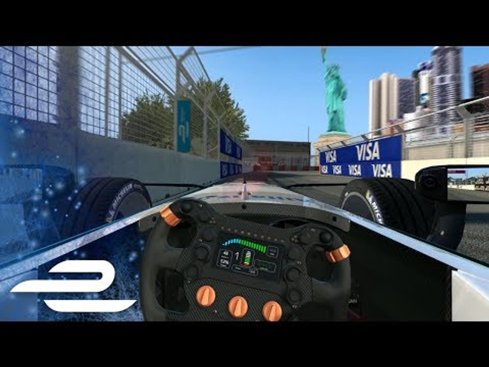 New York City Virtual Flying Lap - 2017 Formula E Qualcomm New York City ePrix