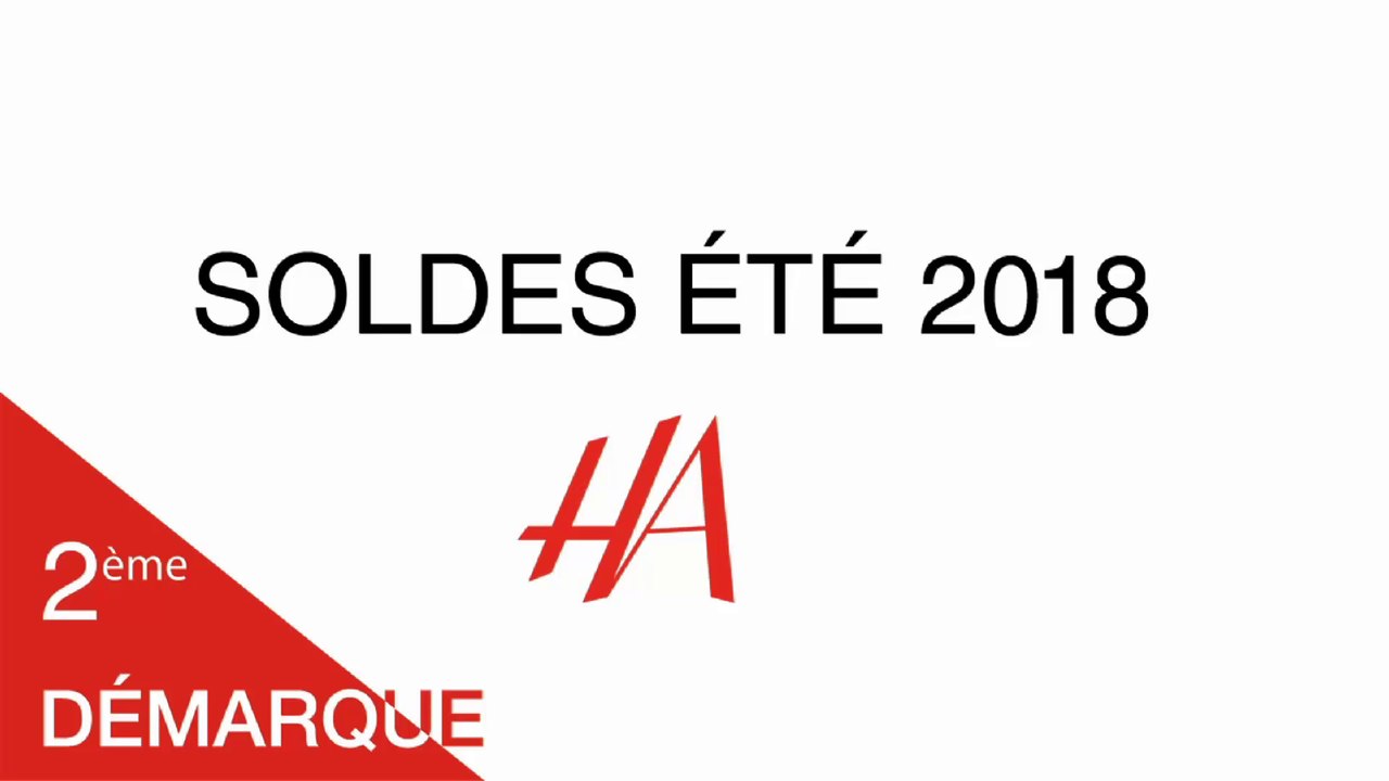 Soldes été 2018 : La 2ème démarque chez HA