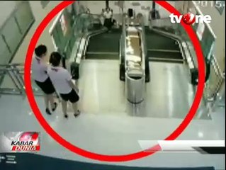 Seorang Wanita Tewas Terjatuh di Eskalator