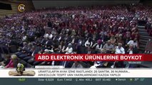 ABD elektronik ürünlerine boykot