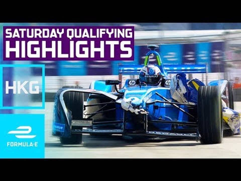 2017 HKT Hong Kong E-Prix Saturday Qualifying H...