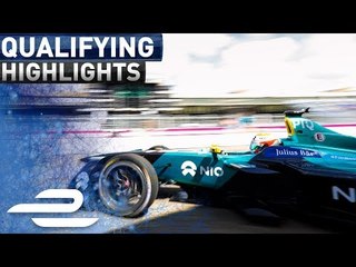 On Pole By 0.001 Seconds! Qualifying Highlights Berlin ePrix 2017 (Race 1) - Formula E