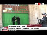 Tentara Israel Serbu Masjid Al-Aqsa