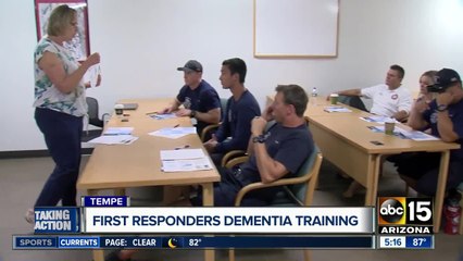 Tempe to train first responders to better care for those with dementia