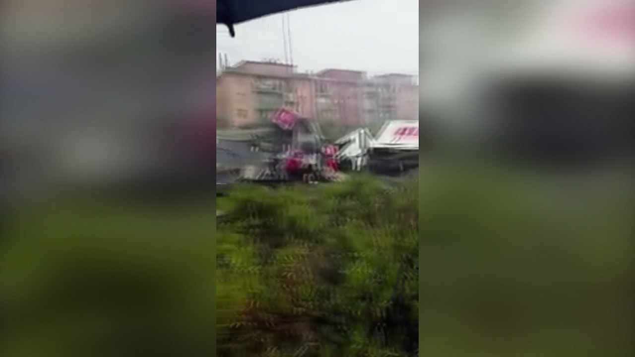Decenas de muertos por el desplome de un puente en Génova