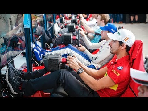 Racing Drivers vs Fans! Berlin Simulator E-Race - ABB FIA Formula E Championship