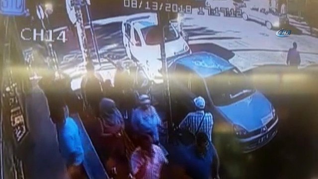 Başkent’teki pompalı tüfekle dehşet saçan çocuğun kaçma anları kamerada