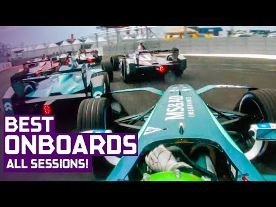 23 Minutes Of Onboard Action! Best Onboard Moments - 2018 Qatar Airways New York City E-Prix