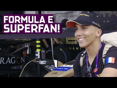 Formula E Superfan Meets Nico Rosberg And Has The Best Day Ever! | ABB FIA Formula E Championship