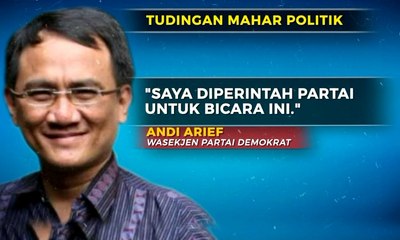 Ungkap Soal Mahar, Andi Arief Diperintah Partai?