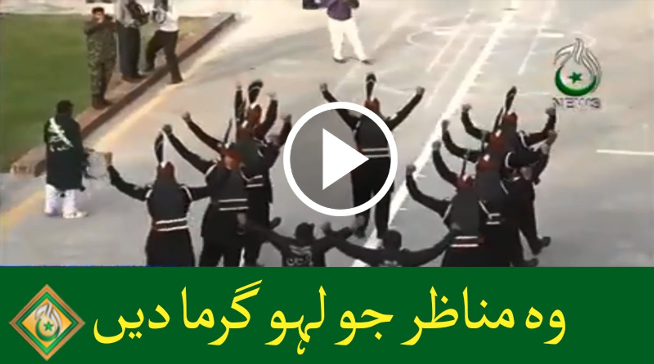 Wagah border flag ceremony
