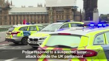 UK police on scene of suspected terror incident near parliament