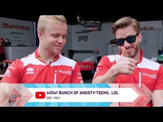 Formula E Drivers React to Comments Online! Felix Rosenqvist & Nick Heidfeld