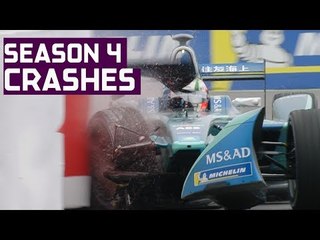 Crash Compilation! All The Big Spills In Season 4 | ABB FIA Formula E Championship