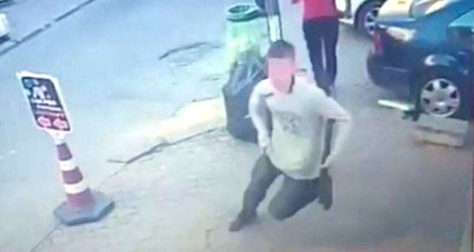 Başkent'te Pompalı Tüfekle 20 Kişiyi Yaralayan Çocuğun Kaçış Anı Kamerada
