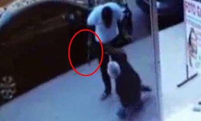 Kadıköy'deki baltalı saldırı anı kamerada