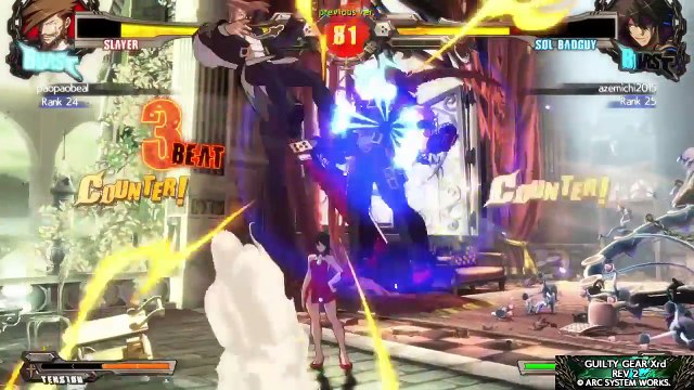 Guilty Gear Xrd REV 2 - nekosuke119 Faust Vs idebrothers Ky Kiske