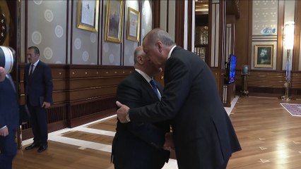 Cumhurbaşkanı Erdoğan, Irak Başbakanı İbadi'yi Kabul Etti