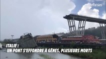 Italie : un pont s’effondre à Gênes, plusieurs morts